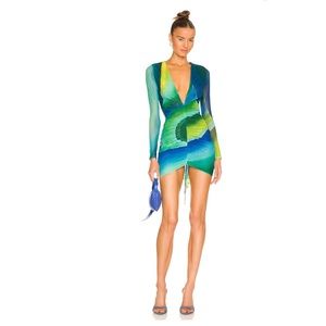 REVOLVE Indah Dress in Emerald Ocean